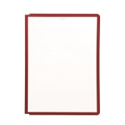 Katalógový panel SHERPA A4 červený