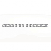 Drôtové hrebene GBC 6mm čierne 3:1