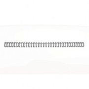 Drôtové hrebene GBC 9,5mm čierne 3:1