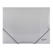 Plastový obal s gumičkou Karton PP Opaline číry