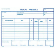Výdajka - prevodka A5 bez DPH