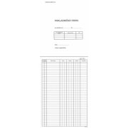 Pokladničná kniha A4 čísl. priepisová 50x2 listy samoprepis