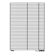 Plastová písacia podložka A4 do zošita riadková