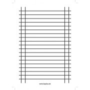 Písacia podložka papierová lakovaná A4