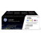 Toner HP 410X 3-pack High Yield Cyan/Magenta/Yellow Original LaserJet Toner Cartridges (CF252XM)