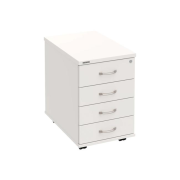 Kontajner Hobis, 40x60x60 cm, biela/biela