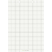 Blok papiera Q-CONNECT štvorčekový recyklovaný 20 listov, 5ks