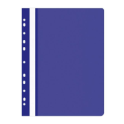 Rýchloviazač PP s eurodierovaním matný modrý