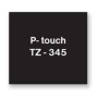 Samolepiaca páska Brother TZe-345 18 mm čierna/biela