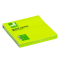 Bloček Q-CONNECT neónové 76x76mm zelené