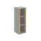 Policová skrinka L Strong, 40x115,2x40 cm, dub/sivá