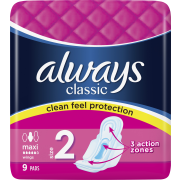 ALWAYS vložky classic maxi 9 ks