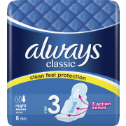 ALWAYS vložky classic night 8ks