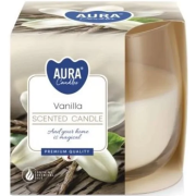 BISPOL sviečka sklo 130g Vanilka