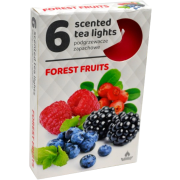 Čajové sviečky ADMIT 6ks Lesné ovocie