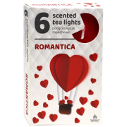 Čajové sviečky ADMIT 6ks Romantika