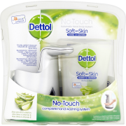 DETTOL bezdotykový dávkovač mydla 1ks+250ml Aloe Vera