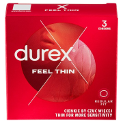 DUREX kondóm 3ks Feel Thin classic