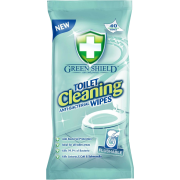 GREEN SHIELD obrúsky na povrchy 40ks - WC antibakteriálne