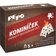 KOMINÍČEK 70g/5ks - chemický odstraňovač sadzí