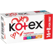KOTEX tampóny Ultra Sorb Normal 16+8