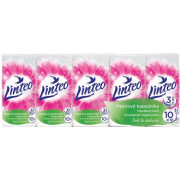 LINTEO hygienické vreckovky satin 10ks/3vr