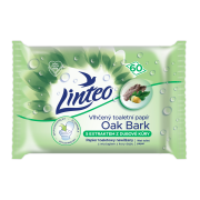 LINTEO toaletný papier vlhčený dubová kôra 60ks