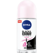 NIVEA deo rollon 50ml Black & White Clear