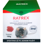 RATREX Z návnada na hubenie hlodavcov 150g