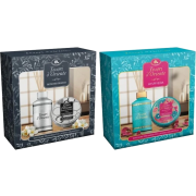 TESORI darčeková kazeta MIX vonné tyčinky 200ml + orientálna sviečka 109g