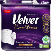 VELVET toaletný papier excellence White 9ks/4vr
