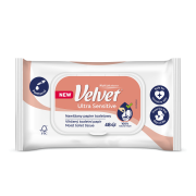 VELVET vlhčený toaletný papier Ultra Sensitive 48ks