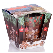 BARTEK sviečka sklo 115g Charming Christmas