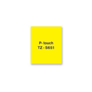 Samolepiaca páska Brother TZe-S651 24 mm žltá/čierna