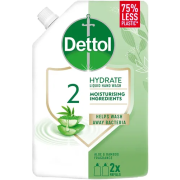 DETTOL tekuté mydlo náplň 500ml Aloe Vera a bambus