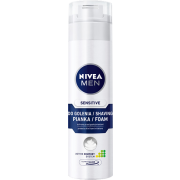 NIVEA pena na holenie 200ml Sensitive
