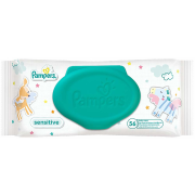 PAMPERS vlhčené obrúsky 56ks Sensitive