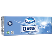 OOOPS! hygienické vreckovky Classic Sensitive 3vr 10ks