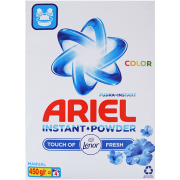 ARIEL prášok 450g/4PD Color touch of Lenor