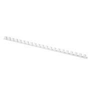 Plastové hrebene Q-CONNECT 12mm biele