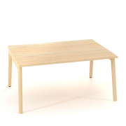 Pracovné stoly Bench ALFA ROOT 160x160cm, dub