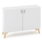 Policová skriňa ALFA ROOT s del.priečkou, 1 polica, 120x47x88,7cm, biela