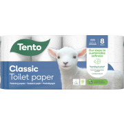 TENTO toaletný papier 8ks/3vr Pearl White