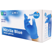 Rukavice nitril nepúdrované S, 100ks
