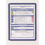 Katalógový panel SHERPA A4 tmavomodrá