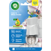 AIR WICK Electric osviežovač 19ml komplet Prádlo a biela orchidea