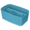 Úložný box s vekom Leitz MyBox, veľkosť S kľudná modrý