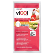 viGO! desiatové sáčky papierové 19x22cm/50ks