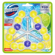 DOMESTOS WC blok Power 3x50g Lime