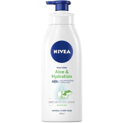 Nivea telové mlieko pumpa 400ml Aloe&Hydration